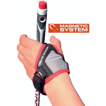 TSL Outdoor ST Magnetic Gauntlets - Gray/Orange Pair