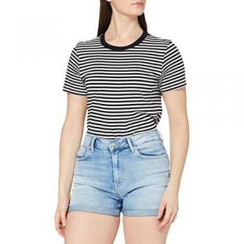 Pepe Jeans Mary Short Pantalones Cortos, 000DENIM, 28 para Mujer
