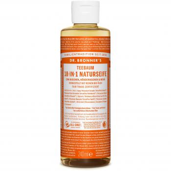 Dr. Bronner's 18-in-1 Tea Tree Liquid Soap 240ml