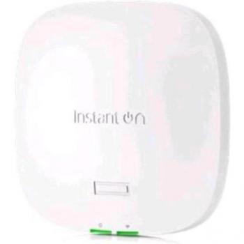 Punto de acceso HPE Instant On AP21 5-pack con velocidad de 1200 Mbit/s en color blanco y soporte PoE - S1T18A