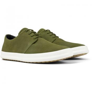 CAMPER Chasis Casual Shoes for Men - Green, Size 45, Suede