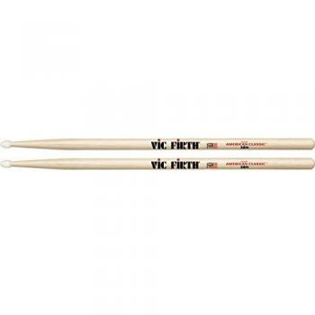 Vic Firth American Classic 5BN Hickory Nylon Tip Drumsticks