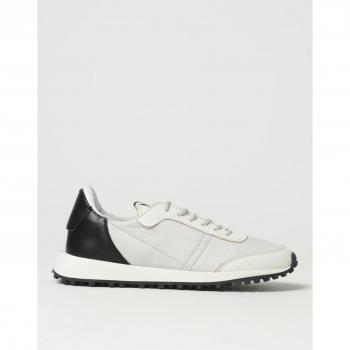 Buttero Men's White Sneakers Size 42 - Leather and Nylon