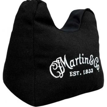 Martin Guitar Neck Rest with Black Logo and Ergonomic Design