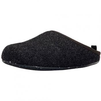 Camper Wabi Men's Slippers - Dark Grey, Size 46, Cotton Fabric