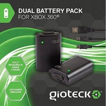 Gioteck - Dual Battery Pack + Cable Play & Charge