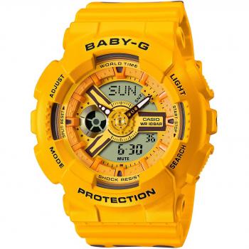 Casio GA-110SLC-9AER Men's Watch (Ø 50 mm) - Unisex G-Shock Yellow & Brown Watch