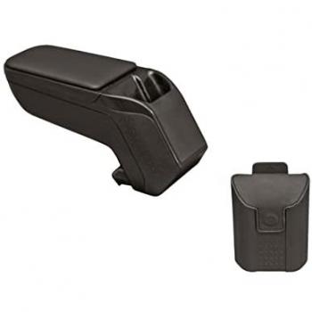 Reposabrazos Armster para Hyundai i20 2020, fabricado en polipiel, modelo C06043A, compatible con piel artificial negra