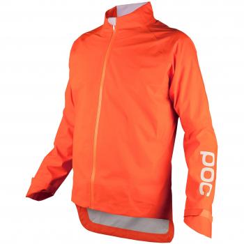 POC Avip Rain Chaqueta Ciclismo Impermeable, Hombre, Naranja