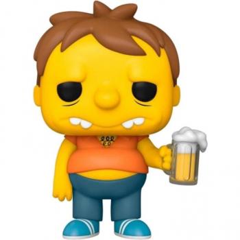 Figura de Vinilo Funko Pop Barney Gumble 9 cm - Los Simpsons - Coleccionable para Fans y Niños