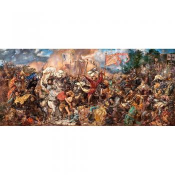 Puzzle panorámico Castorland - Batalla de Grunwald, Jan Matejko, 600 piezas