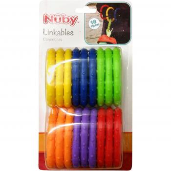 Nuby 120041 clips cochecito, 18-Pack es