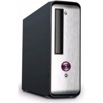 L-Link Flex - Caja torre de sobremesa, Micro ATX, 500 W, plata