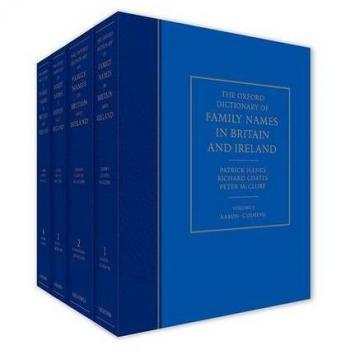 The Oxford Dictionary of Family Names in Britain and Ireland