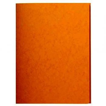Exacompta 56404E - Subcarpetas de cartulina lustrada con 3 solapas, 24 x 32 cm, color amarillo