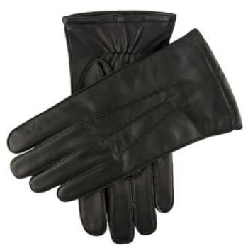 Dents Men's Classic Leather Gloves - Black - Size L