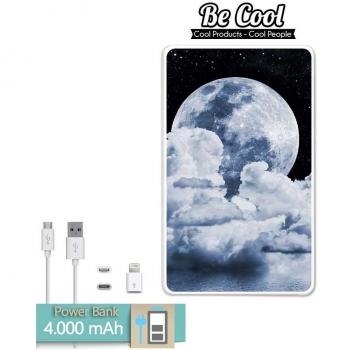 Becool® - Batería Externa Power Bank 4000 mah + Gratis 1 cable USB-MicroUsb