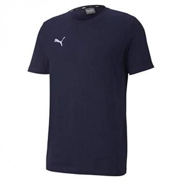 Puma Camiseta De Manga Corta Teamgoal 23 Casuals Hombre, Azul Marino (Peacoat), Talla S
