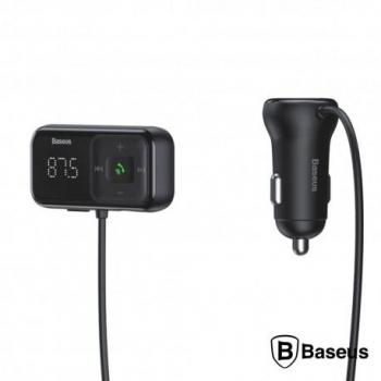Kit de manos libres con cargador para coche, transmisor modulador de radio 3.1A FM
