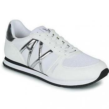 Armani Exchange Women's Casual Sneakers XDX031 White/Silver