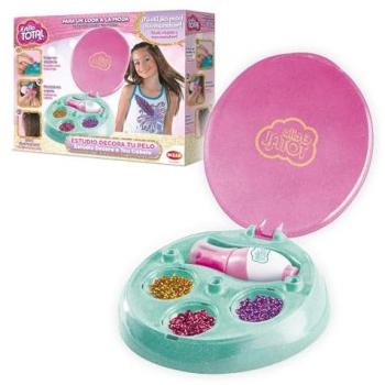 Estilo Total Estudio Decora Tu Pelo Nuevo playset de Abalorios para el Pelo, Kit Creativo de Peinados con decoración para Hacer Trenzas y Peinados Divertidos, para niños + 4 años