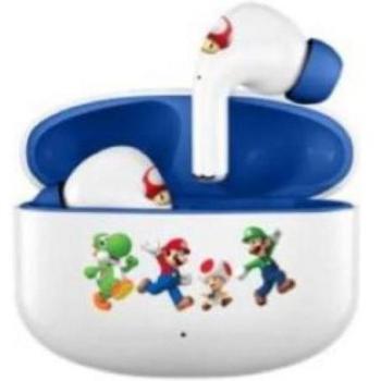 Auriculares Bluetooth TWS Mario Friends Blue Core - Intraaurales, Autonomía Extendida, Diseño Ligero