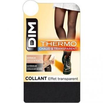 Dim - Pantimedia térmica transparente 50 deniers