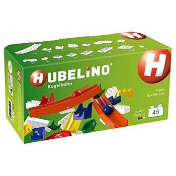 Hubelino Marble Run - See-Saw Expansion Set - 45 Pieces