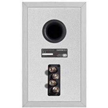 Wharfedale Diamond 12.2 - Par de altavoces de estantería blancos