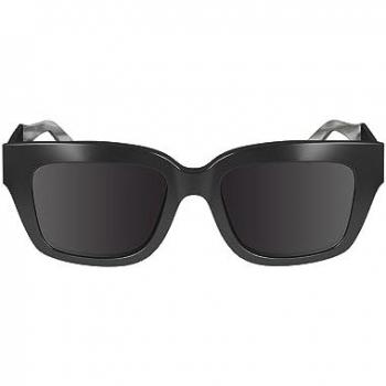 Calvin Klein CK23540S Black Square Acetate Sunglasses for Women