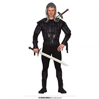 Disfraz de Guerrero Cazador de Brujas Medieval para Hombre Adulto Talla Mediana