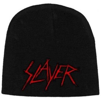 Slayer Scratched Logo Beanie Black