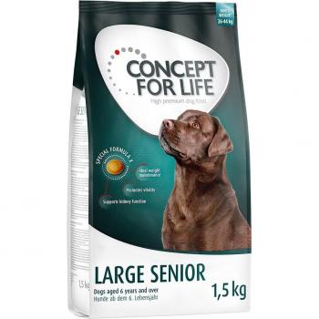 Concept for Life Large Senior - Fórmula Especial para Perros Mayores de Gran Tamaño (1,5 kg)