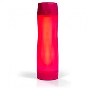 Hidrate Spark 3 Botella de Agua Inteligente, rastrea la Ingesta de Agua y se Ilumina para recordarle Que Debe Mantenerse hidratado, sin BPA, 20 oz, Berry