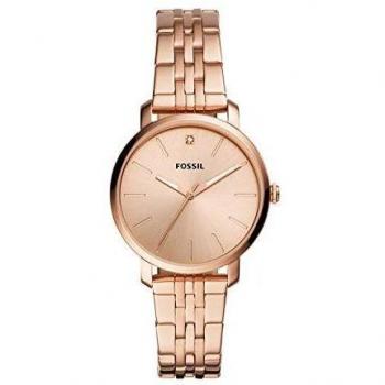 Fossil - Reloj de Cuarzo de Acero Inoxidable para Mujer BQ3567