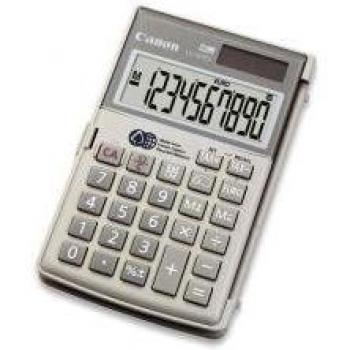 Calculadora bolsillo sencilla Canon LS-10TEG Gris