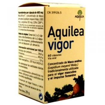 Aquilea Vigor EL 60 Capsules with Andean Maca and L-Arginine