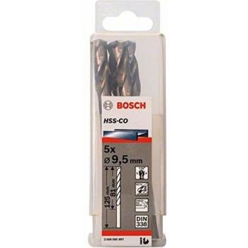 Bosch 2 608 585 897 - Pack de 5 brocas metálicas HSS-Co, DIN 338