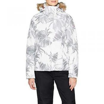 Roxy Jet Ski Chaqueta, Mujer, Blanco