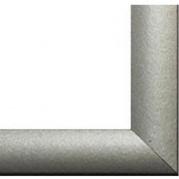 Pisa MDF marco para cuadros y pósteres 46x96 cm 96x46 cm Color selecionado: plateado opaco Con vidrio acrílico antireflejo