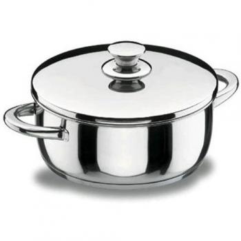 Lacor - 40016 - Cacerola Con Tapa Vitrocor 16cm Inox