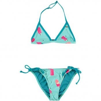 O 'Neill niña Oceano Triangle Bikini Bikinis, niña, Oceano triangle bikini, Grün Aop, 176