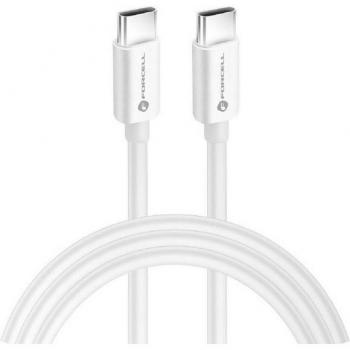 Cable USB-C a USB-C 100W PD QC 4.0 3A 2 metros blanco