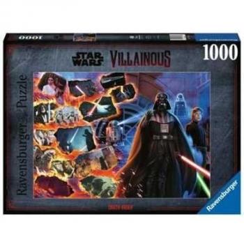 Ravensburger Villainous: Darth Vader 1000 Piece Jigsaw Puzzle for Adults – Every Piece is Unique, Softclick Technology Means Pieces Fit Together Perfectly