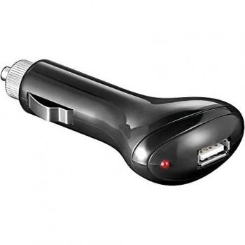 goobay Cargador USB MECHERO A 5Vdc 1Amp Negro