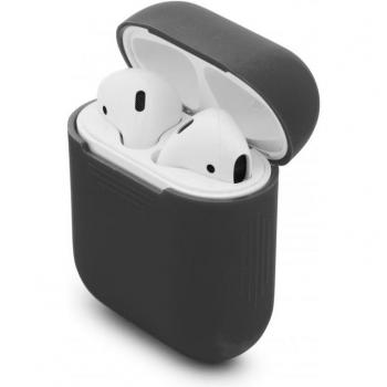 Estuche protector de silicona para Airpods en color negro - Protege tus auriculares con estilo