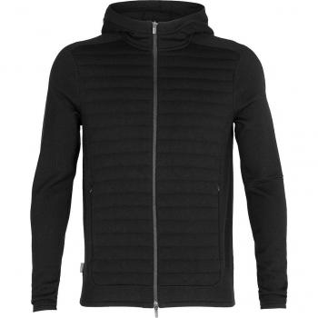 Icebreaker Men's ZoneKnit Merino Thermal Insulated Long Sleeve Zip Hoodie
