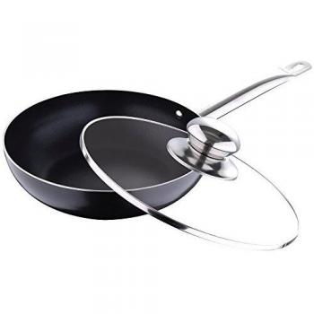 Bergner Prochef Sarten Wok, Aluminio, Negro, 28 cm