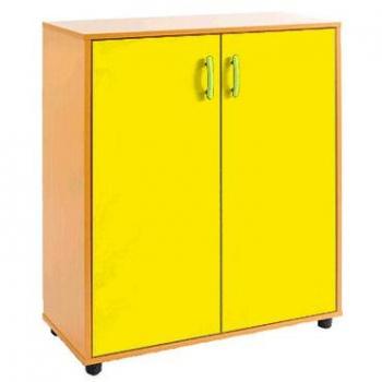 Tagar 731 2P3 Armario, Madera, Amarillo, 64x34x38 cm