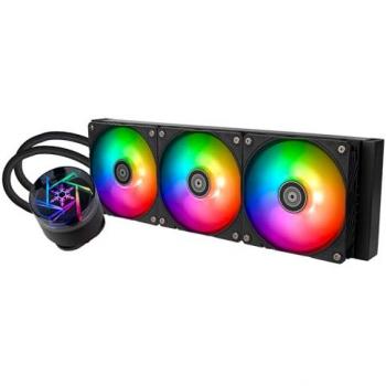 Refrigeración por Agua Silverstone NovaPeak 360 ARGB 360mm, CPU, Color Negro
